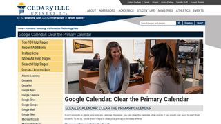 
                            11. Google Calendar: Clear the Primary Calendar - Help Pages ...