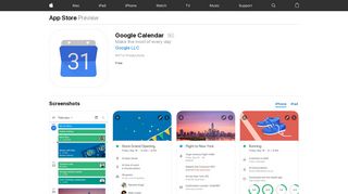 
                            5. Google Calendar on the App Store - iTunes - Apple