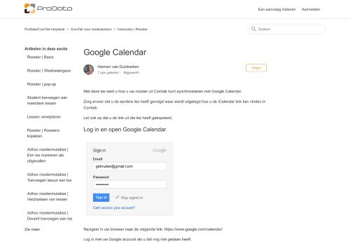 
                            13. Google Calendar – ProData/ComTak helpdesk