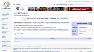 
                            5. Google Calendar – Wikipédia, a enciclopédia livre