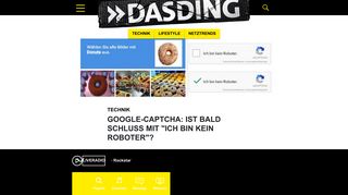 
                            6. Google-Captcha: Ist bald Schluss mit 