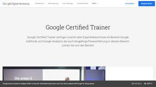 
                            11. Google Certified Trainer - Digital Workshop - Google Digital Garage