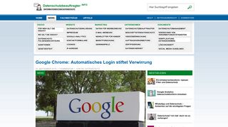 
                            9. Google Chrome: Automatisches Login stiftet Verwirrung