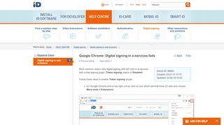 
                            10. Google Chrome: Digital signing in e-services fails - ID.ee