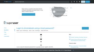 
                            11. google chrome - Login to chromebook using a local password ...