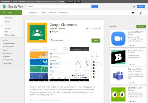 
                            6. Google Classroom - Google Play のアプリ