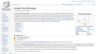 
                            8. Google Cloud Messaging - Wikipedia
