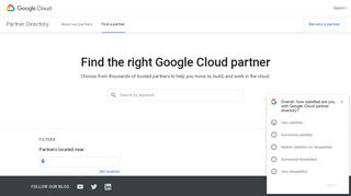 
                            7. Google Cloud Partners