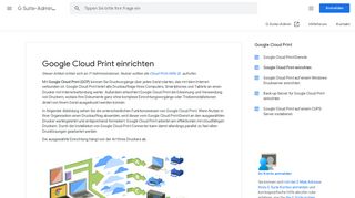 
                            2. Google Cloud Print einrichten - G Suite-Admin-Hilfe