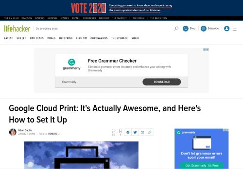 
                            10. Google Cloud Print: It's Actually Awesome, and Here's How to Set It Up