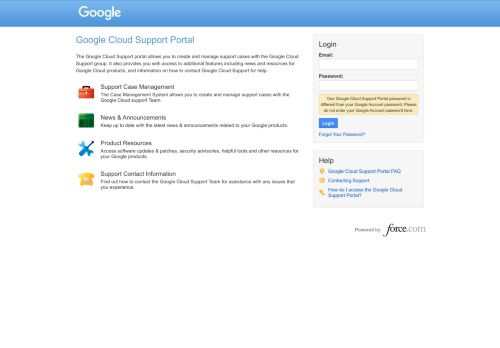 
                            9. Google Cloud Support Portal