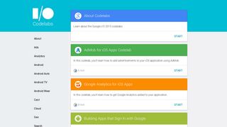 
                            2. Google Codelabs