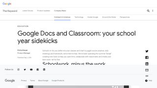 
                            9. Google Docs and Classroom: your school year sidekicks - The Keyword
