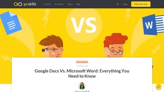 
                            13. Google Docs Vs. Microsoft Word: Everything You Need to Know
