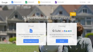 
                            3. Google Dokument – skapa och redigera dokument gratis online.