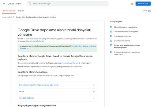
                            9. Google Drive alanını temizleme ve depolama alanını artırma - Gmail ...