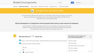 
                            10. Google Drive: Auf einen Blick | Learning Center | G Suite