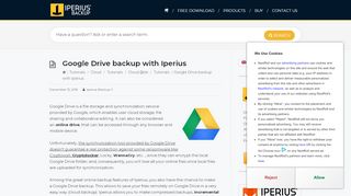 
                            11. Google Drive backup with Iperius