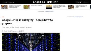 
                            11. Google Drive is changing—here's how to prepare | Popular Science