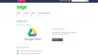 
                            3. Google Drive - Sage One