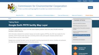 
                            12. Google Earth PRTR facility Map Layer | Commission for Environmental ...