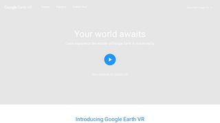 
                            12. Google Earth VR