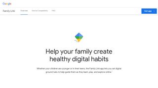 
                            8. Google Family Link - Home