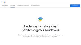 
                            1. Google Family Link - Início - Google For Families