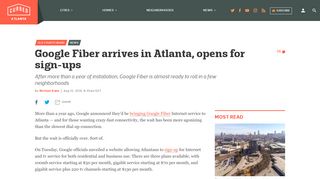 
                            8. Google Fiber arrives in Atlanta, opens for sign-ups - Curbed Atlanta