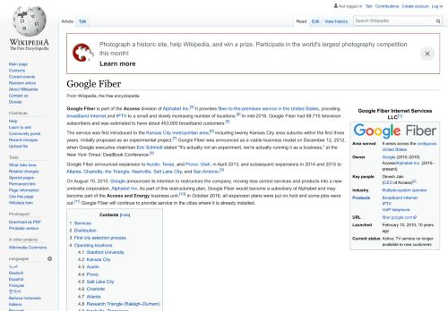 
                            9. Google Fiber - Wikipedia