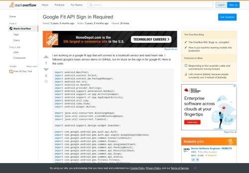 
                            9. Google Fit API Sign in Required - Stack Overflow