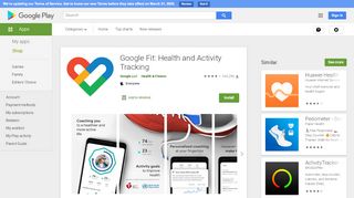 
                            2. Google Fit: sporing av helse og aktivitet – Apper på Google Play