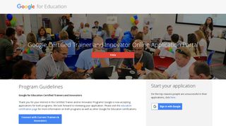 
                            8. Google for Education: Homepage