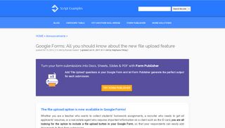 
                            13. Google Forms: All you should know about the new file upload feature ...