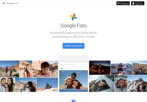 
                            2. Google Foto – alla dina bilder organiserade och lätta att hitta