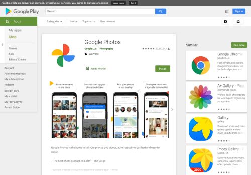 
                            4. Google Foto – Apper på Google Play