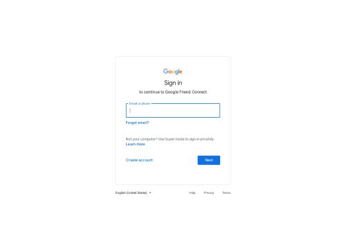 
                            1. Google Friend Connect - Google Accounts