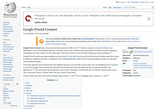 
                            7. Google Friend Connect - Wikipedia
