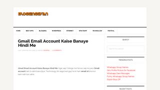 
                            8. Google Gmail Par Email Account Kaise Banaye Step By Step