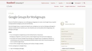 
                            8. Google Groups for Workgroups | University IT