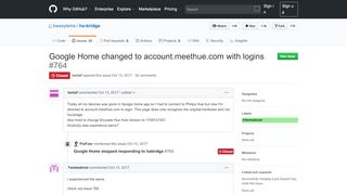 
                            11. Google Home changed to account.meethue.com with logins · Issue ...