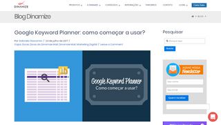 
                            9. Google Keyword Planner: como começar a usar? - Dinamize