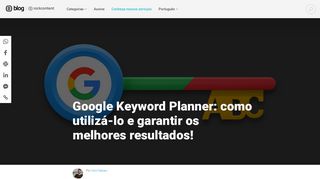 
                            4. Google Keyword Planner: Como utilizá-lo para melhores resultados!