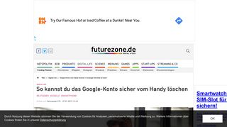 
                            10. Google-Konto vom Handy löschen: In wenigen Schritten erreicht ...