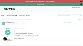 
                            4. Google login - Evernote for Windows - Evernote User Forum