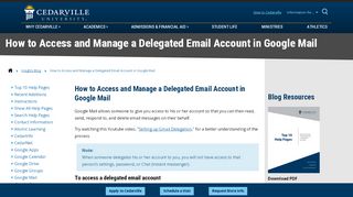 
                            11. Google Mail: Access and Manage a Delegated Email Account in ...