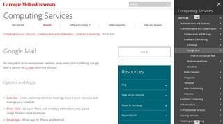 
                            2. Google Mail - Computing Services - Carnegie Mellon University