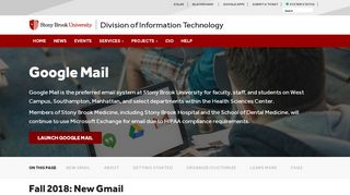
                            8. Google Mail | Division of Information Technology