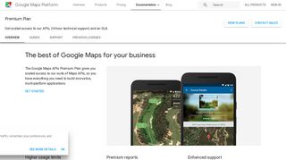 
                            5. Google Maps APIs Premium Plan | Google Developers