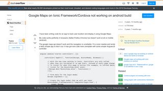 
                            8. Google Maps on Ionic Framework/Cordova not working on android ...